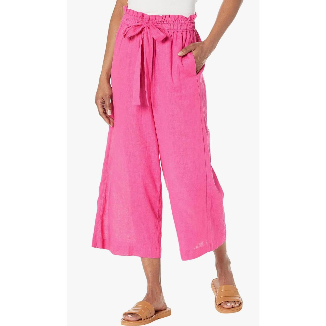 Amazon.com: Ladies High Waist Women Italian Lagenlook Plain Summer Trousers  Womens Boho Harem Ali Baba Trouser Pants Joggers US 4-12 Cerise : Clothing,  Shoes & Jewelry