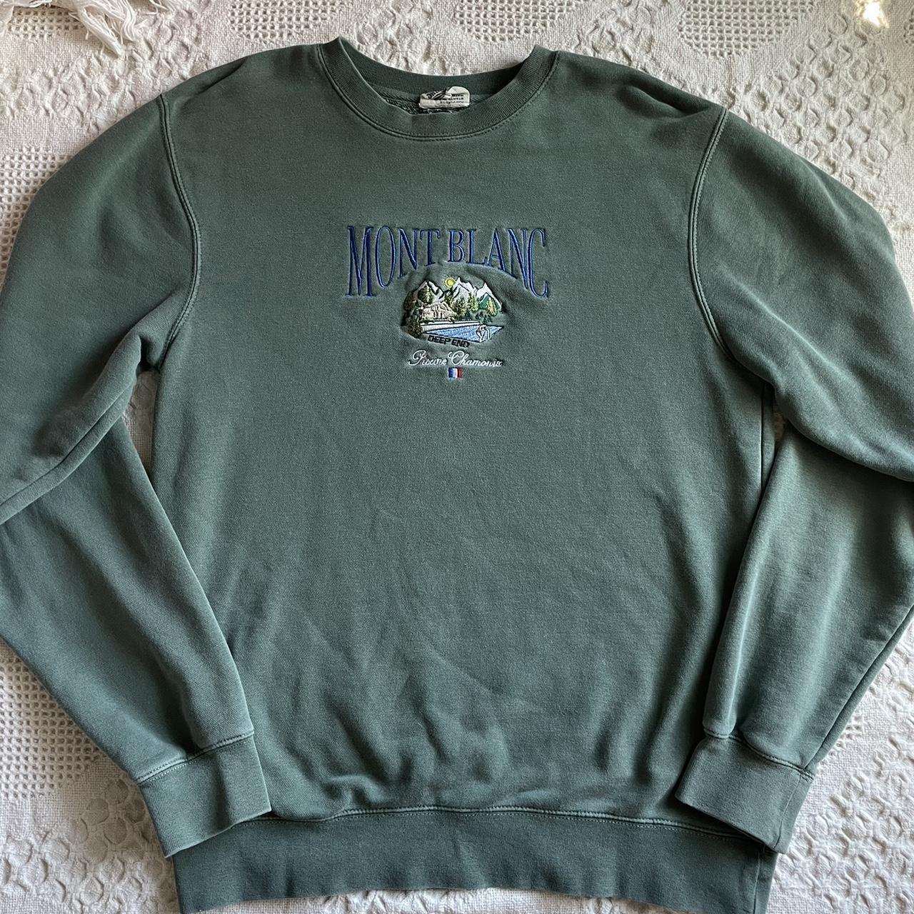 Embroidered Deep End Swim Co sweatshirt