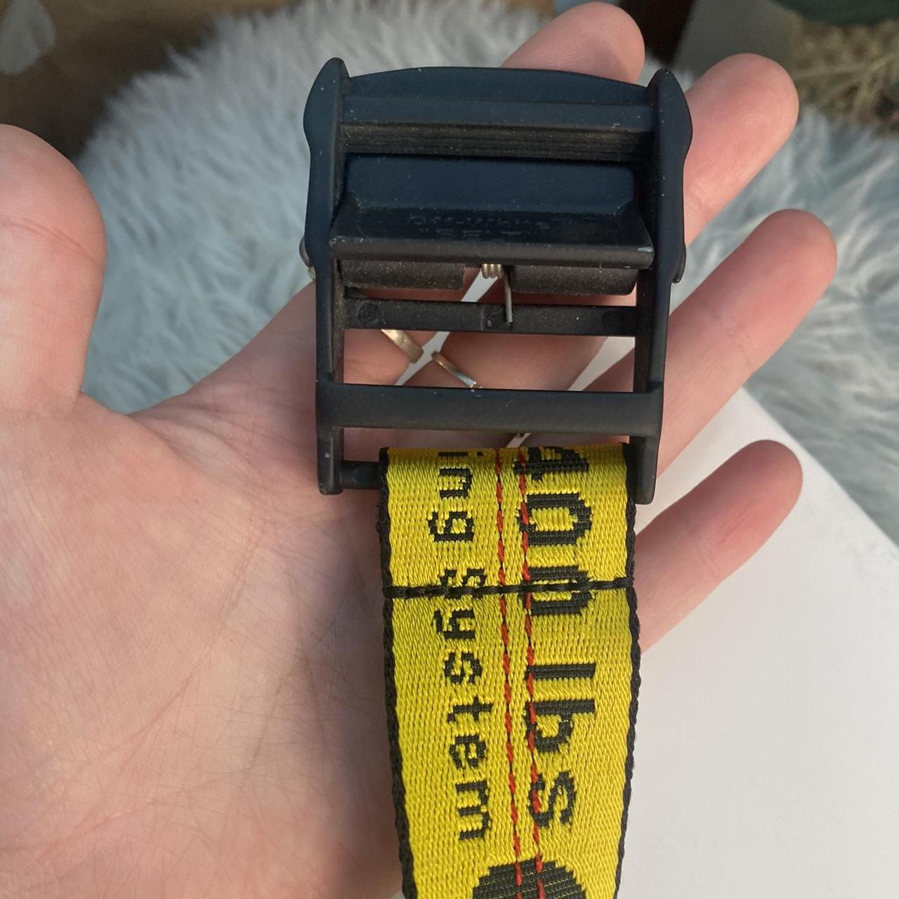 Authentic Off white belt 💛 I bought like 6 years ago... - Depop