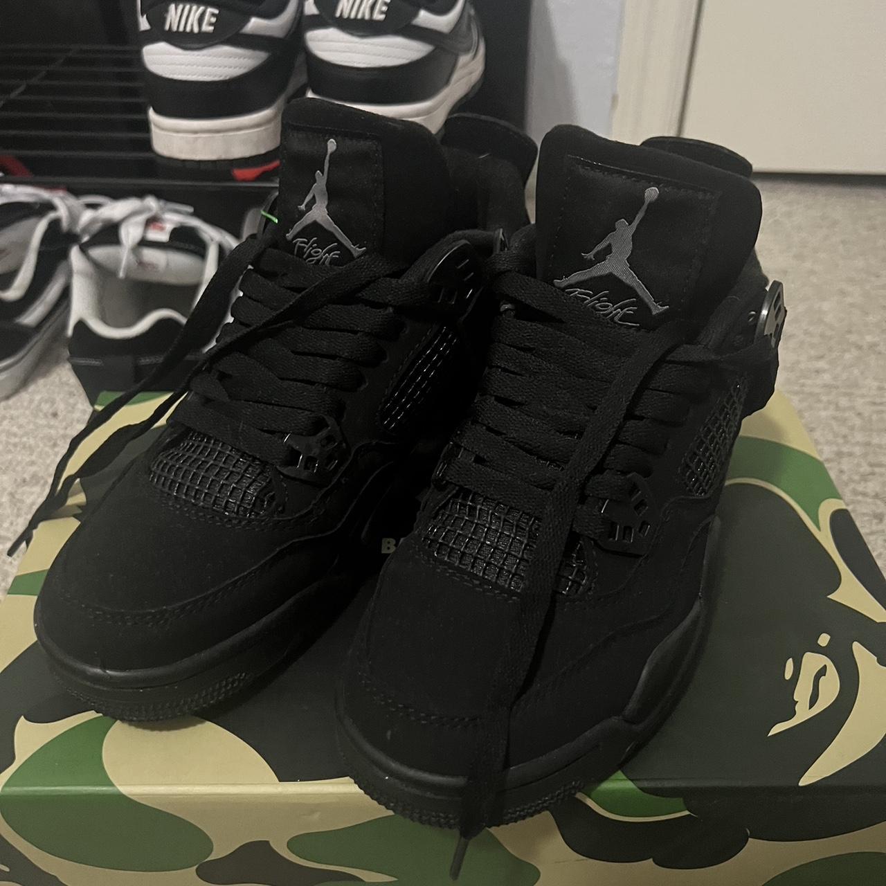 womens jordan 4 black cat