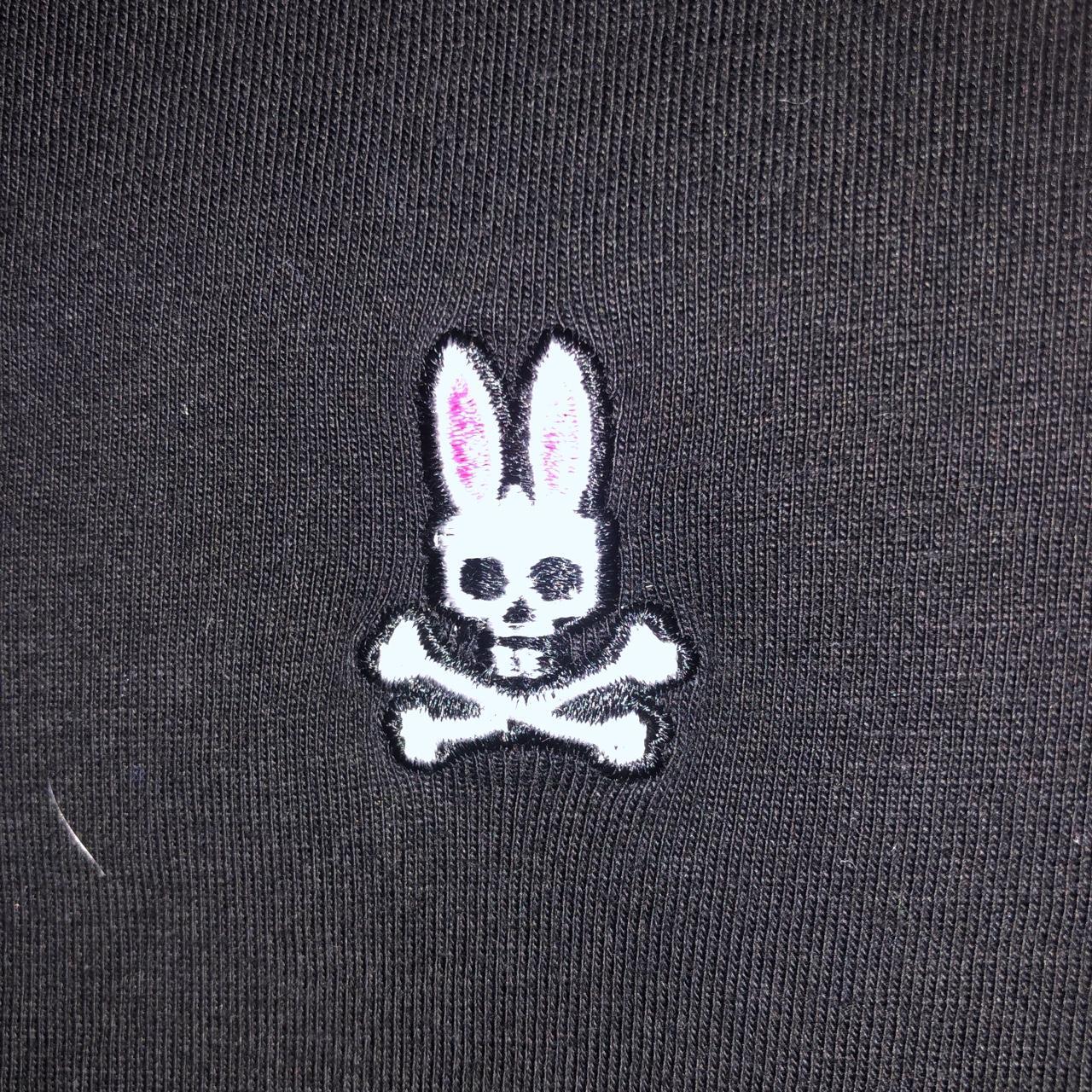 Psycho Bunny Men's Black T-shirt (4)