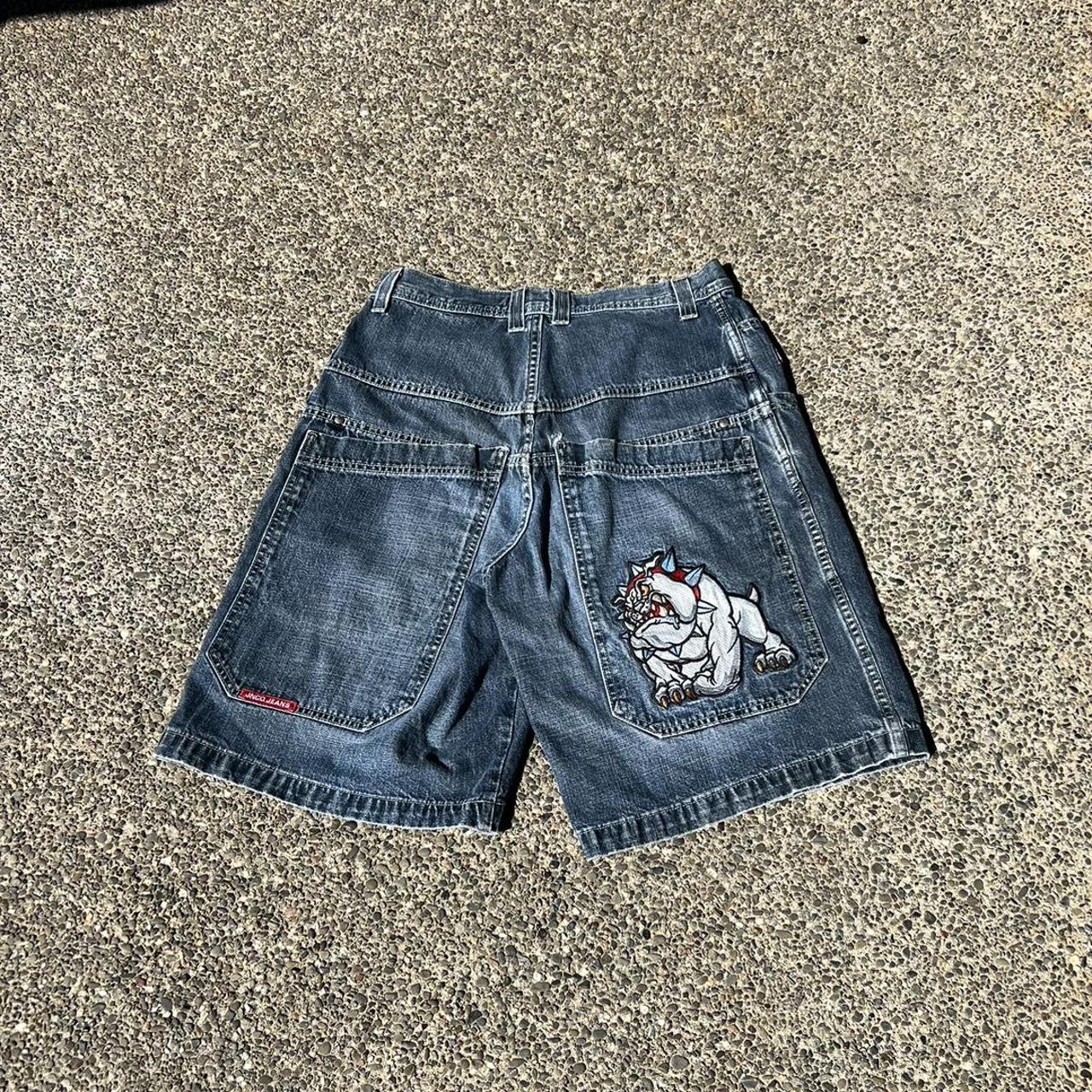 Crazy Grail Jnco Tribal Jorts Hit Me Up With... - Depop