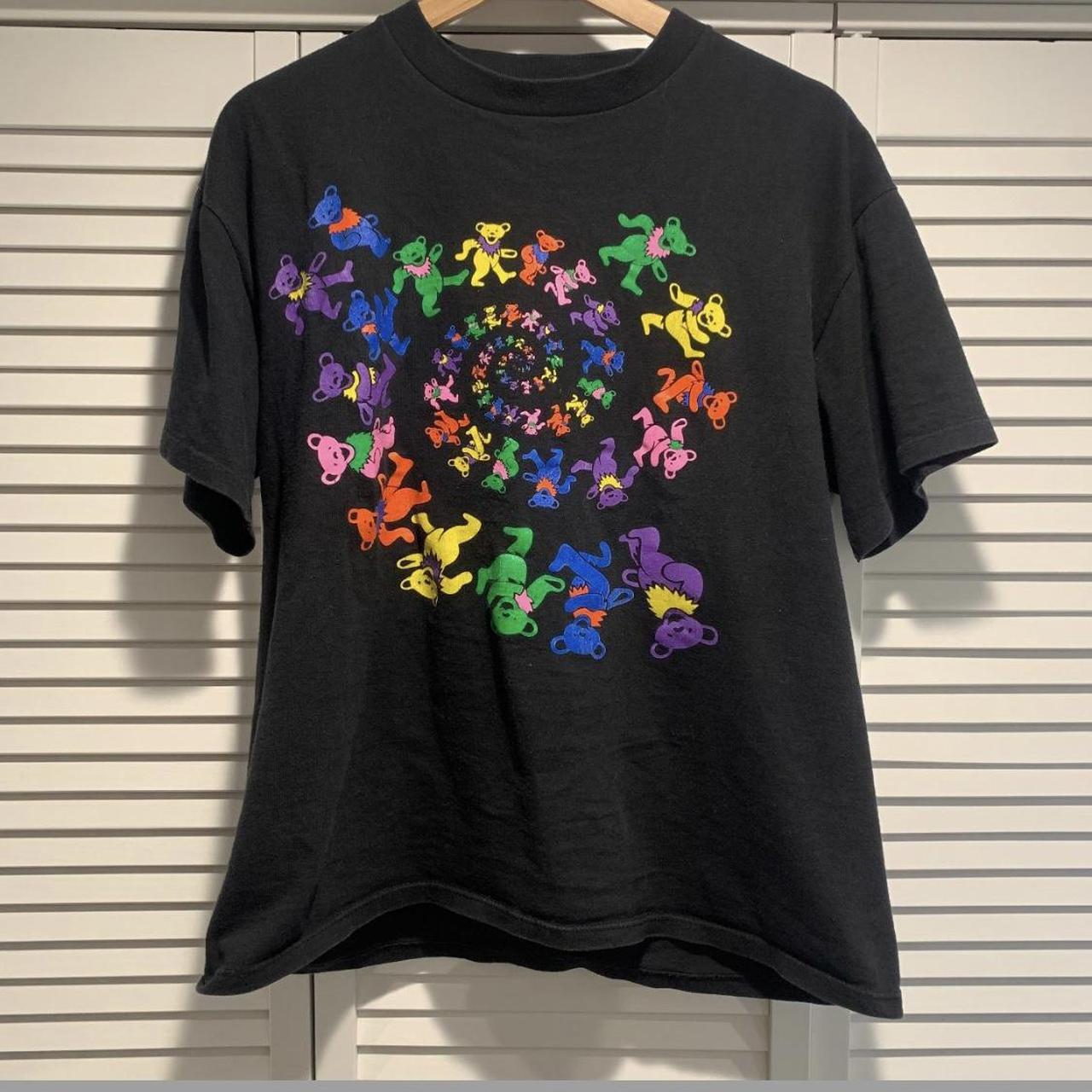 Real Vintage 1995 Grateful Dead Dancing Bears Spiral - Depop