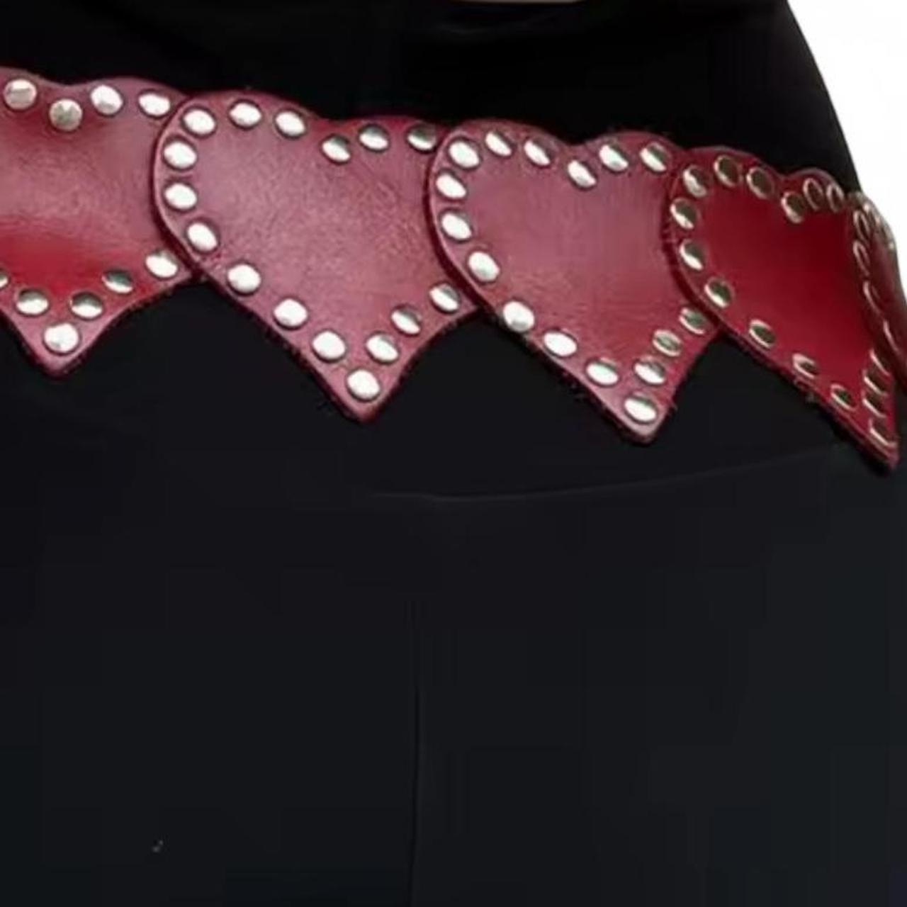 Women's Belt - Multi/Red – custom made belt with … - image 2