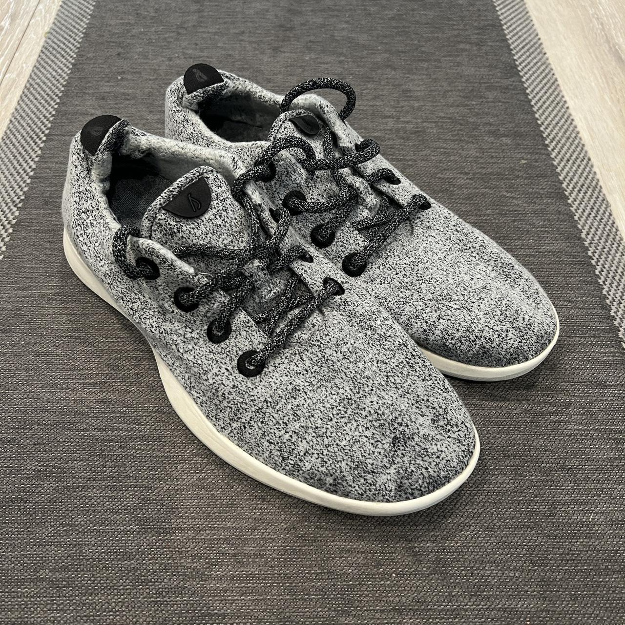 Allbirds Men's Grey and White Trainers | Depop