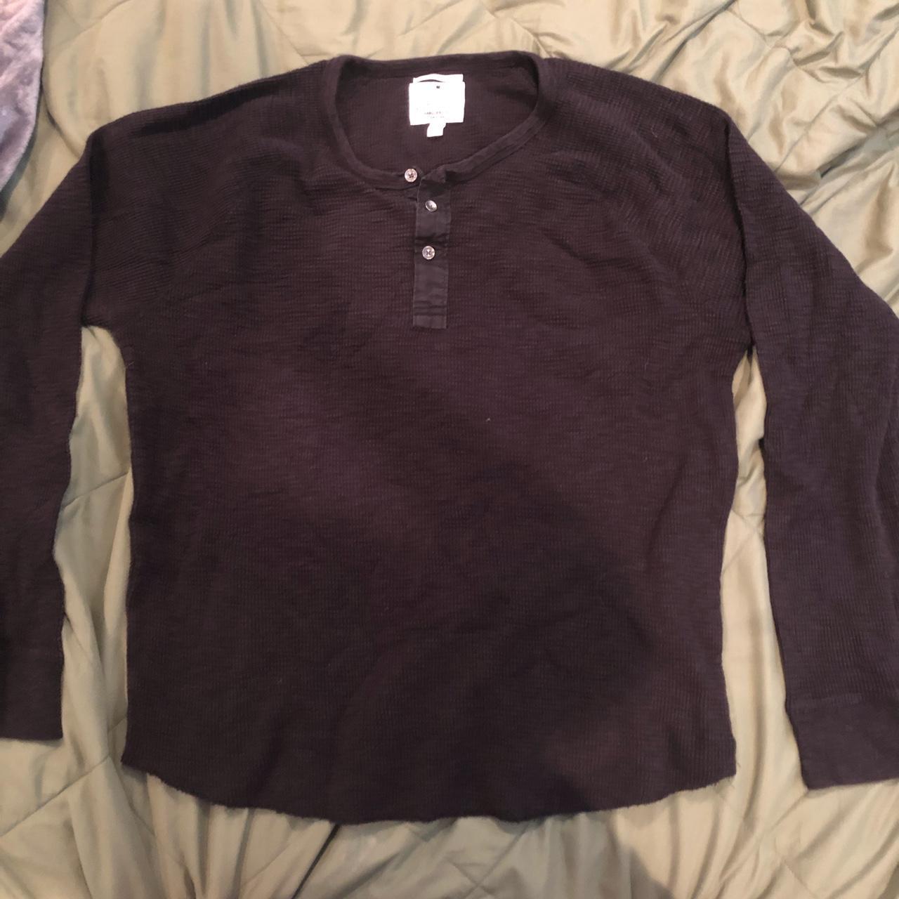 Lucky Brand Men's Black Shirt | Depop