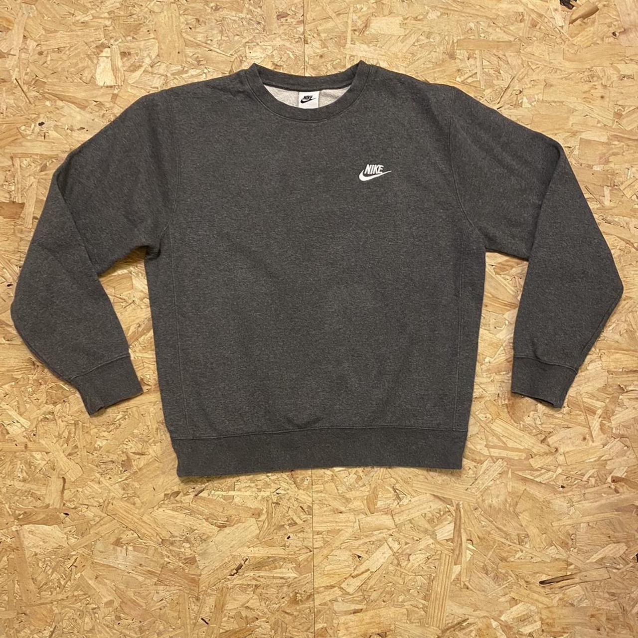 Nike Men's Grey Sweatshirt | Depop