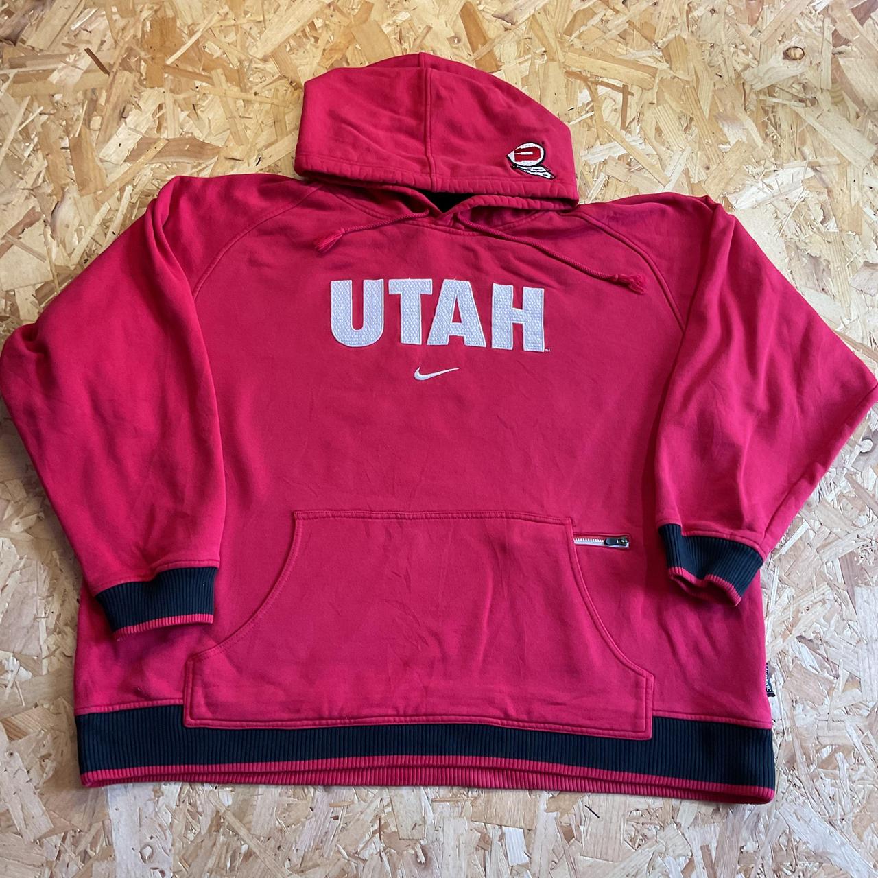 Vintage 1990s Nike Utah University Centre Swoosh. Depop