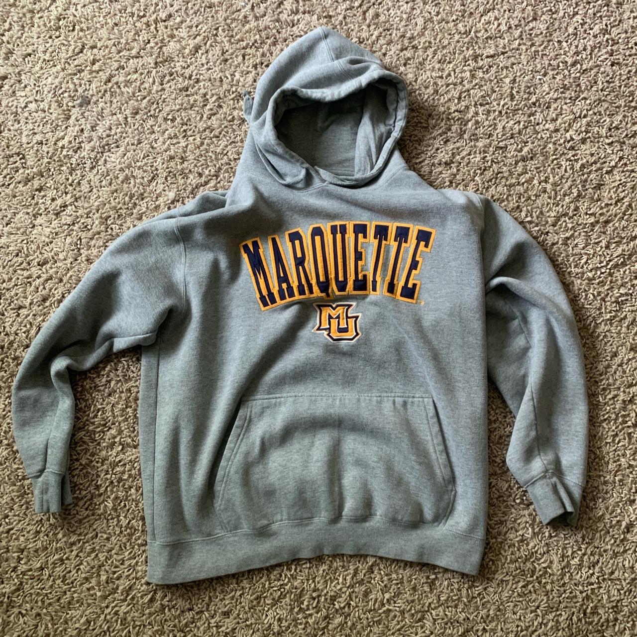 Super clean Marquette hoodie, not a stain on er XL... - Depop