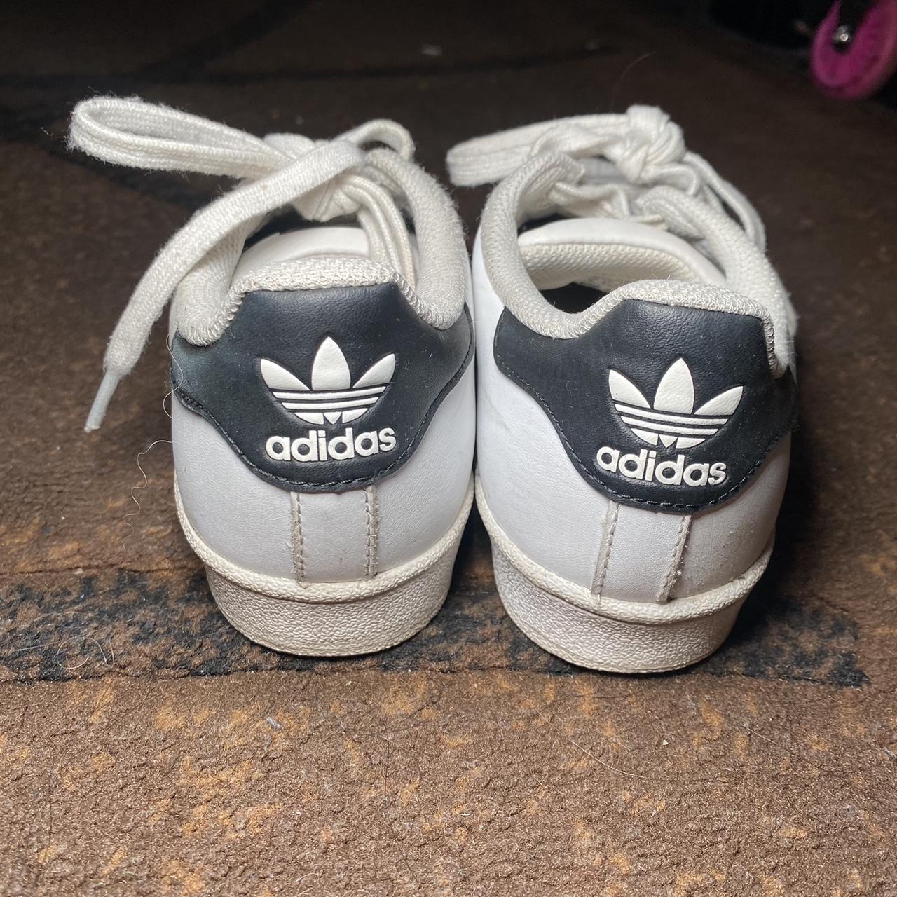 size 6 W Adidas superstar sneakers - Depop