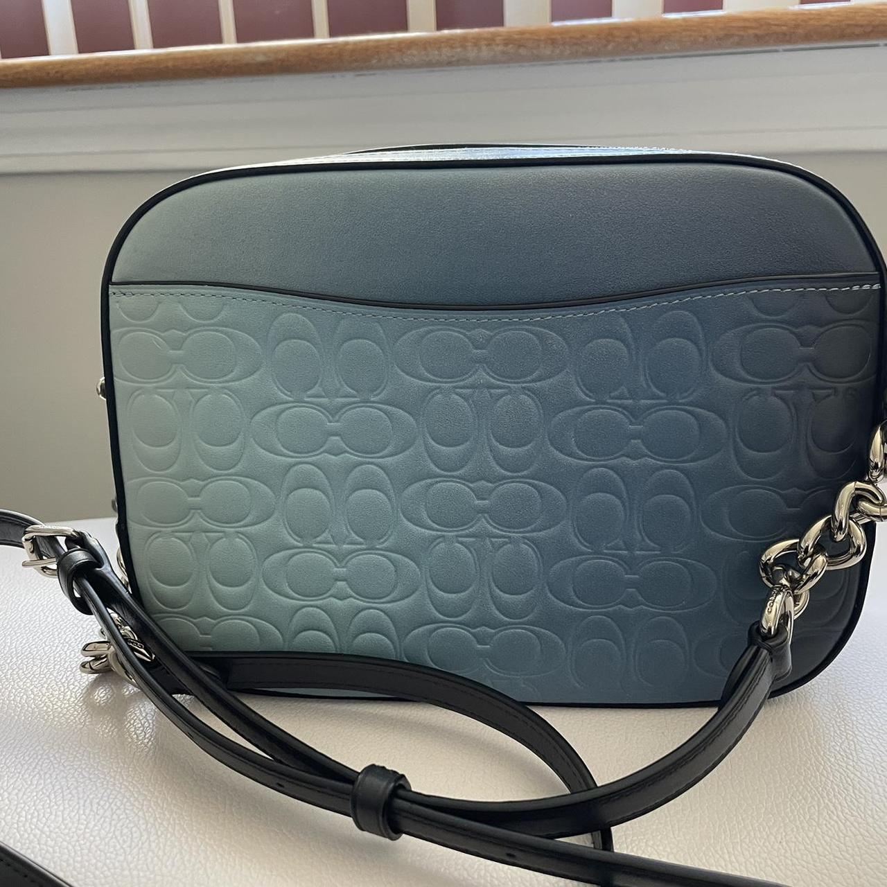 coach purse medium size blue ombre shoulder bag. Depop