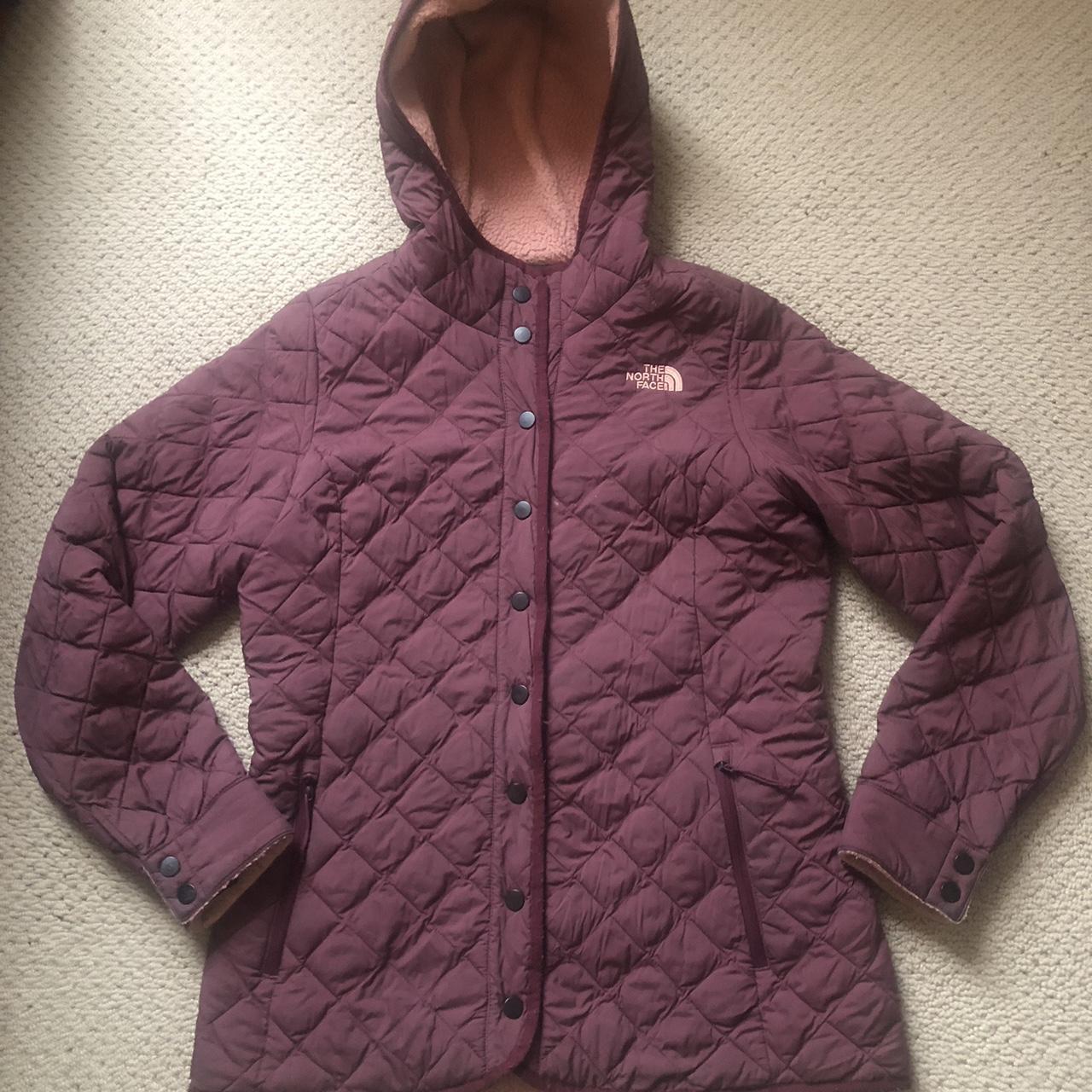 The North Face Women's Red and Pink Coat