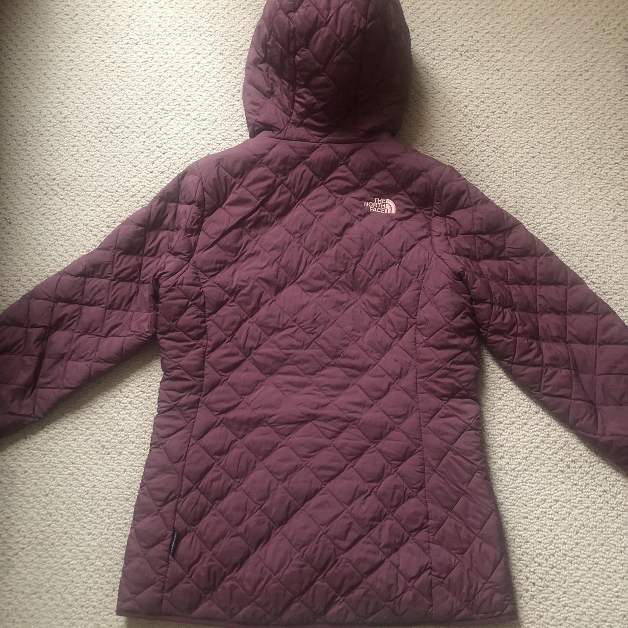 The North Face Women's Red and Pink Coat (2)