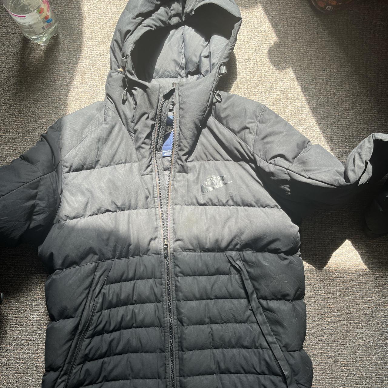 black nike hybrid jacket