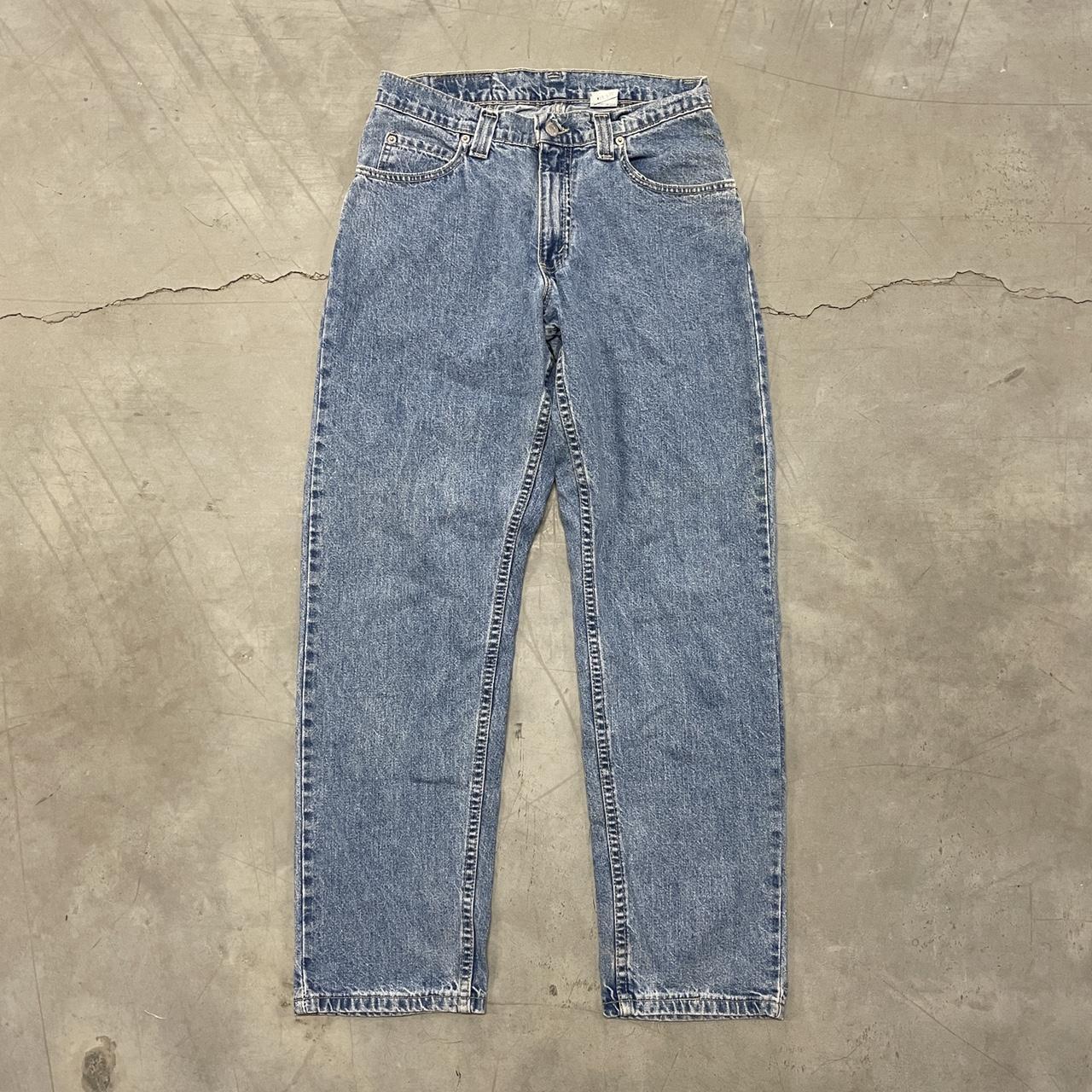 VINTAGE 90s LEVIS WIDE LEG SILVERTAB JEANS 29x30 -... - Depop