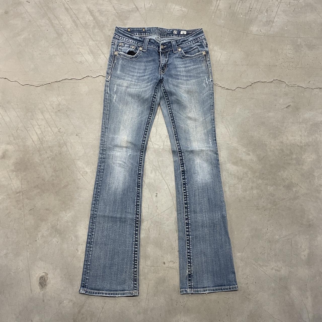 VINTAGE Y2K BOOTCUT MISS ME DENIM... - Depop