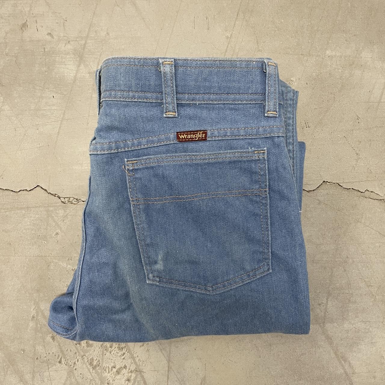 VINTAGE 70s WRANGLER DENIM JEANS 34x32 About my... - Depop