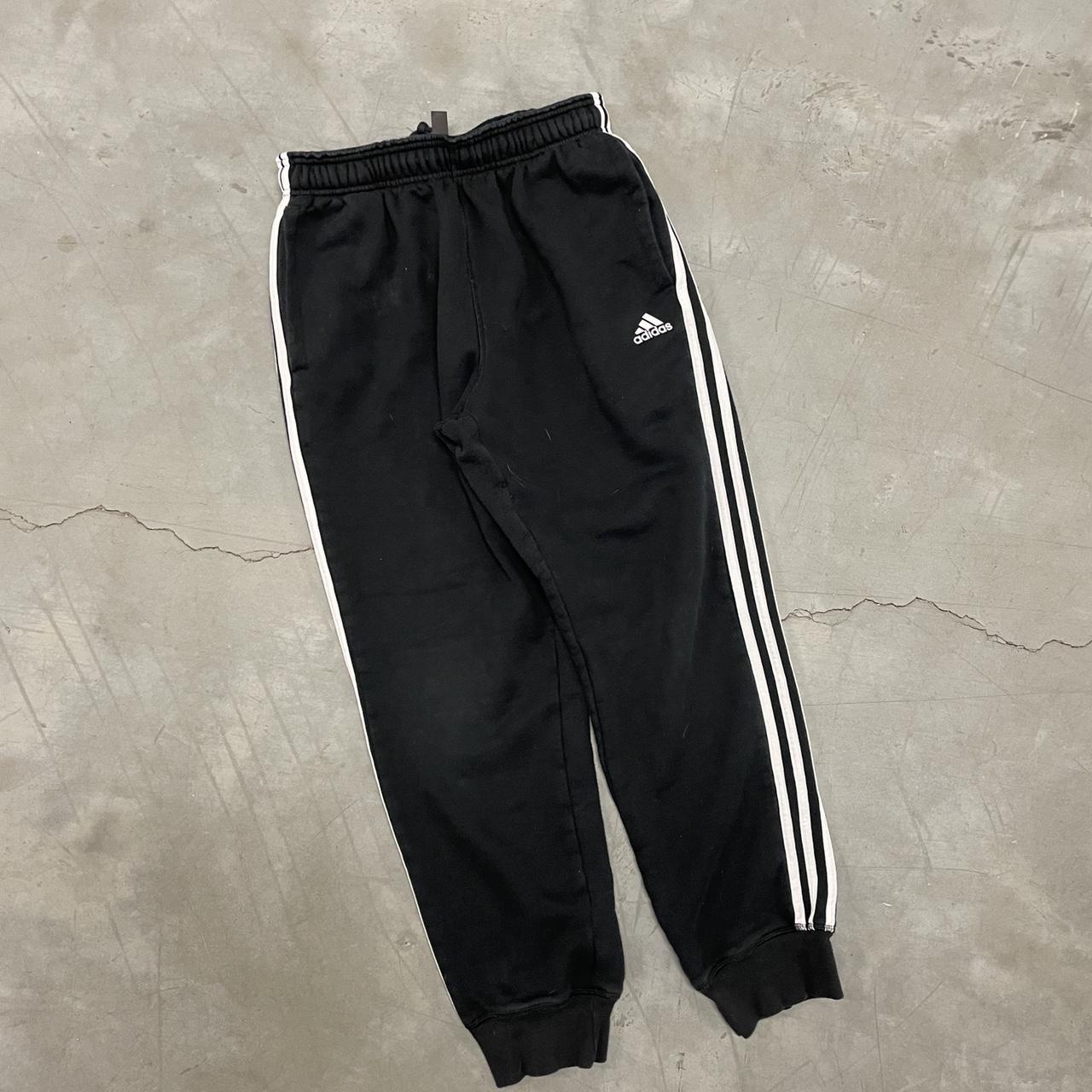 Adidas Men's Black Joggers-tracksuits | Depop