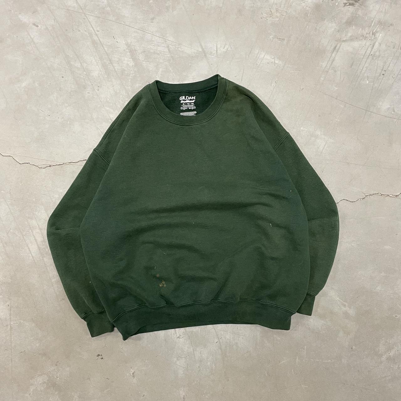 Green vintage Cubs crewneck - Depop