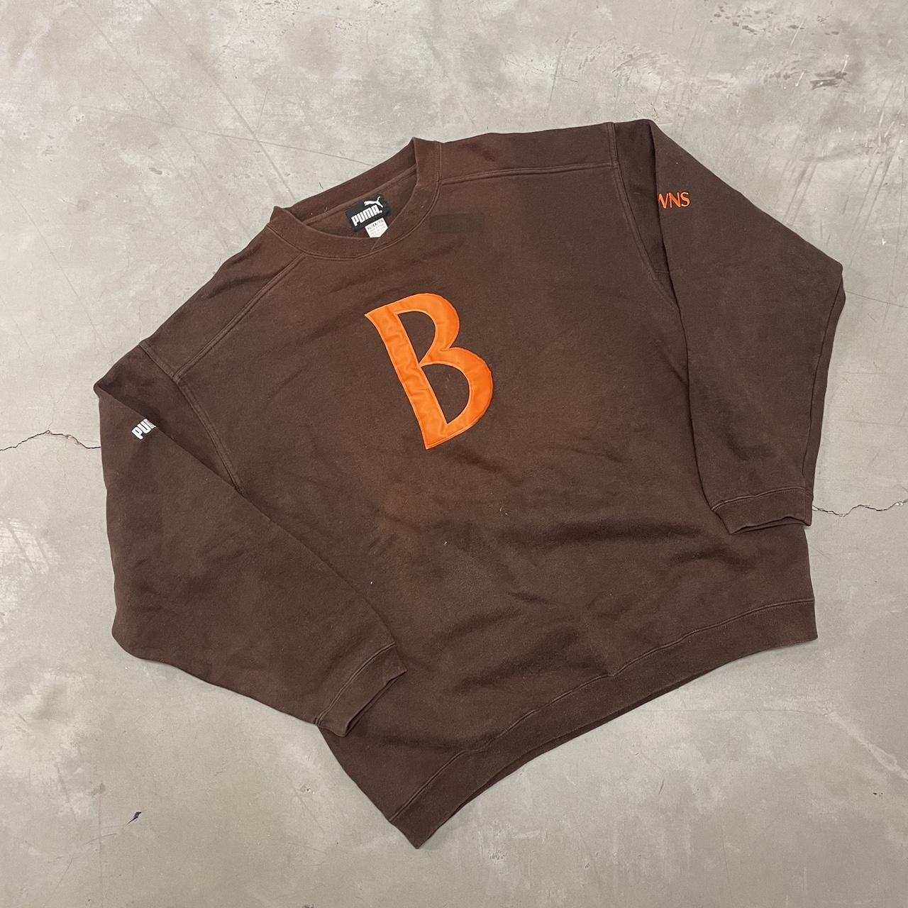 Cleveland Browns Authentic NFL Vintage Hoodie - Depop