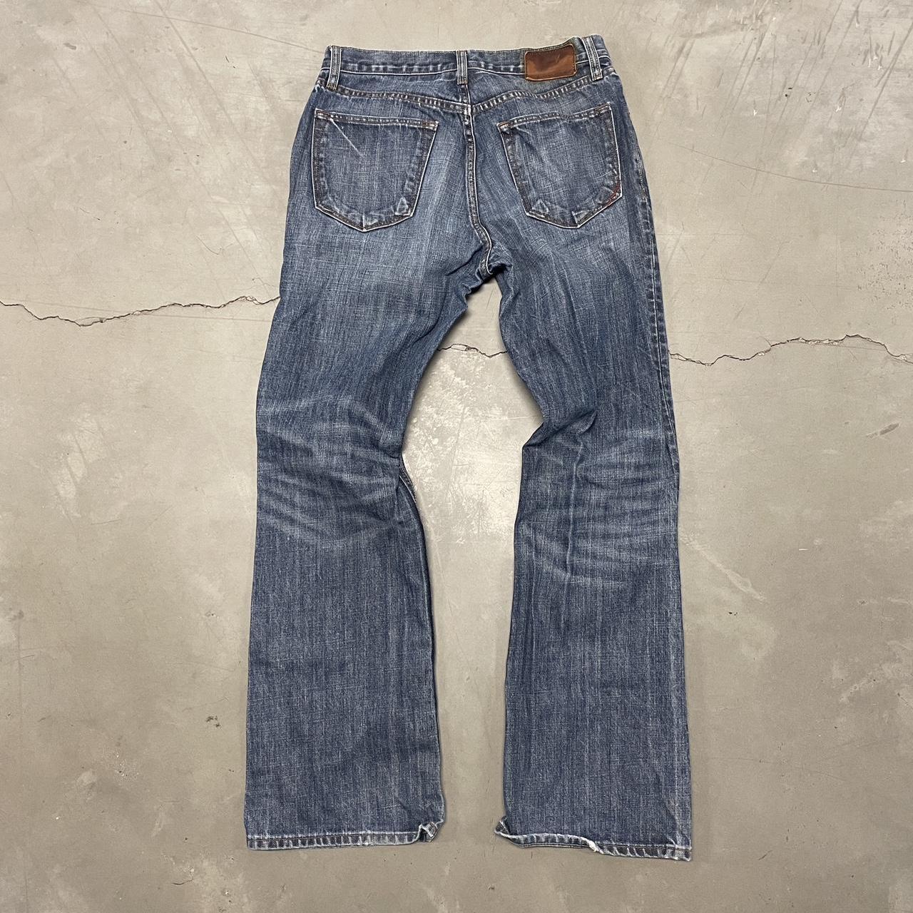 VINTAGE Y2K DARK WASH BANANA REPUBLIC BOOTCUT JEANS... Depop