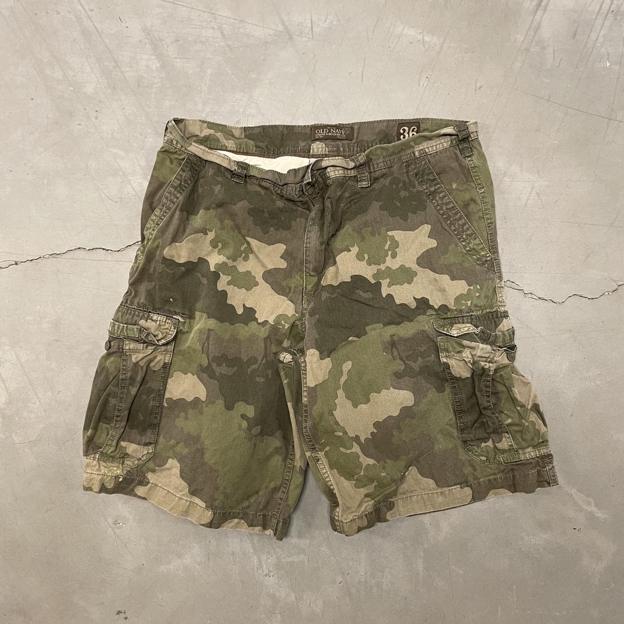 Old navy mens camo cargo shorts on sale