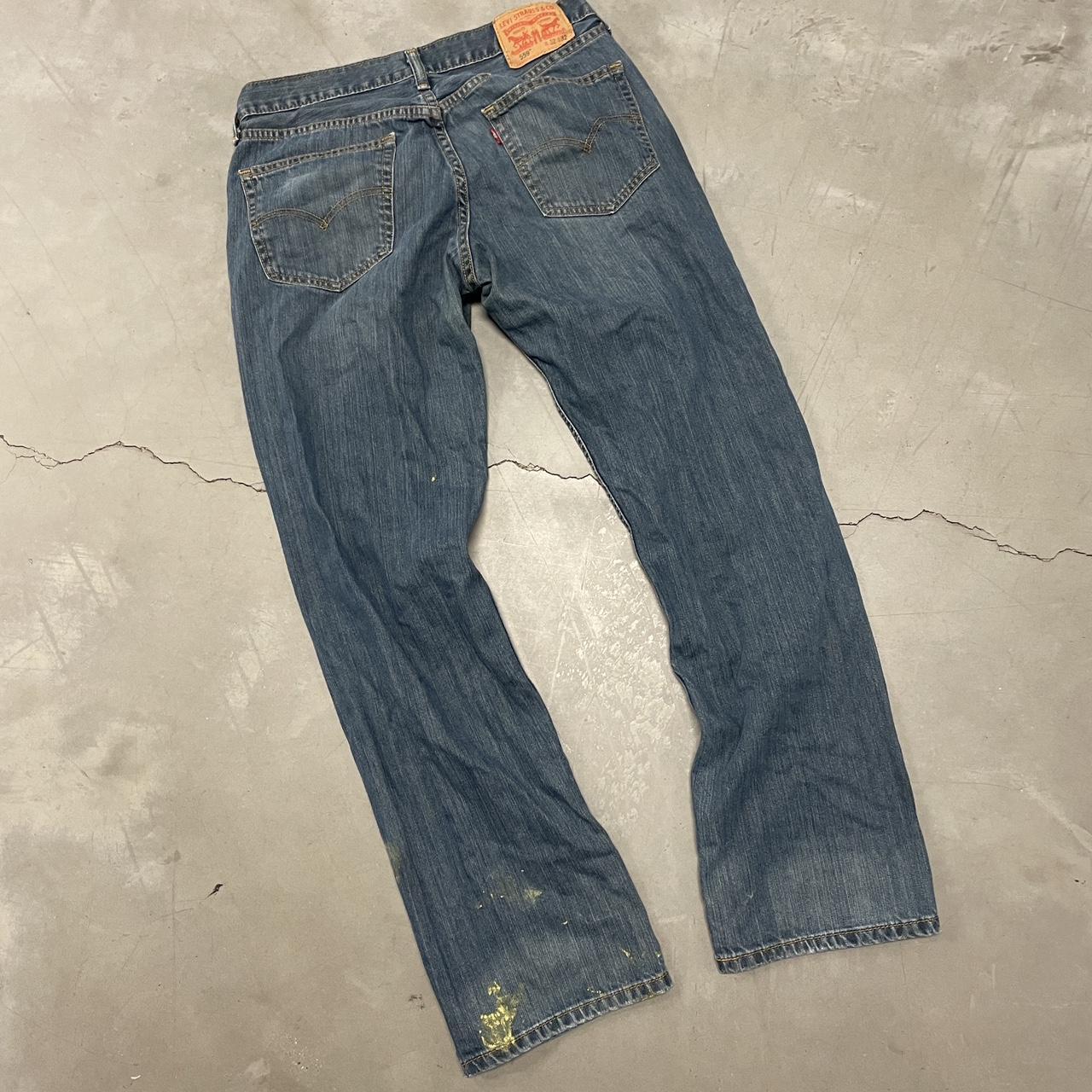 VINTAGE FADED BAGGY SKATER LEVIS 559 SILVERTAB STYLE... - Depop