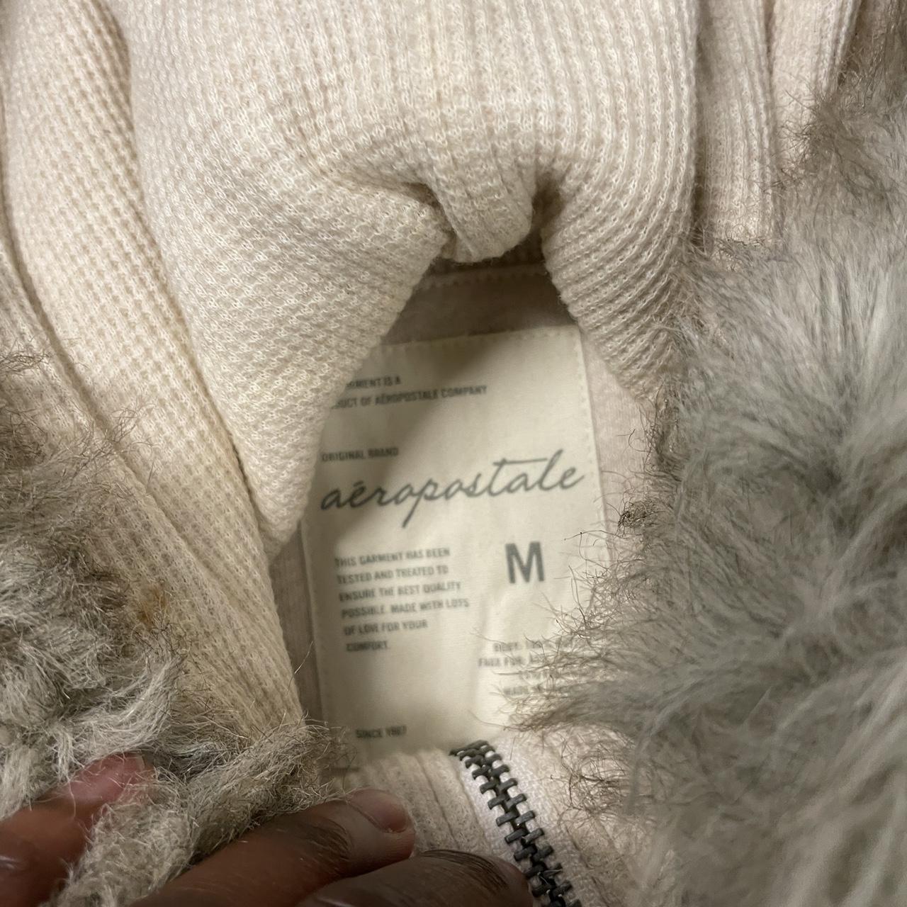 y2k zip up fur hood hoodie vest sweatshirt Depop