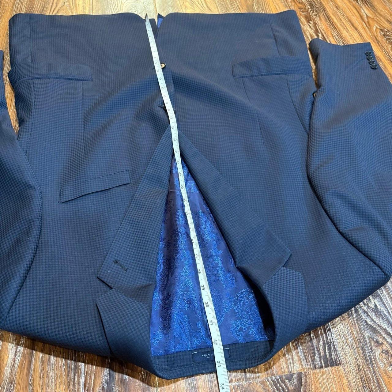 Source Unknown Men's Jacket - Blue - L – 100% Woo… - image 5