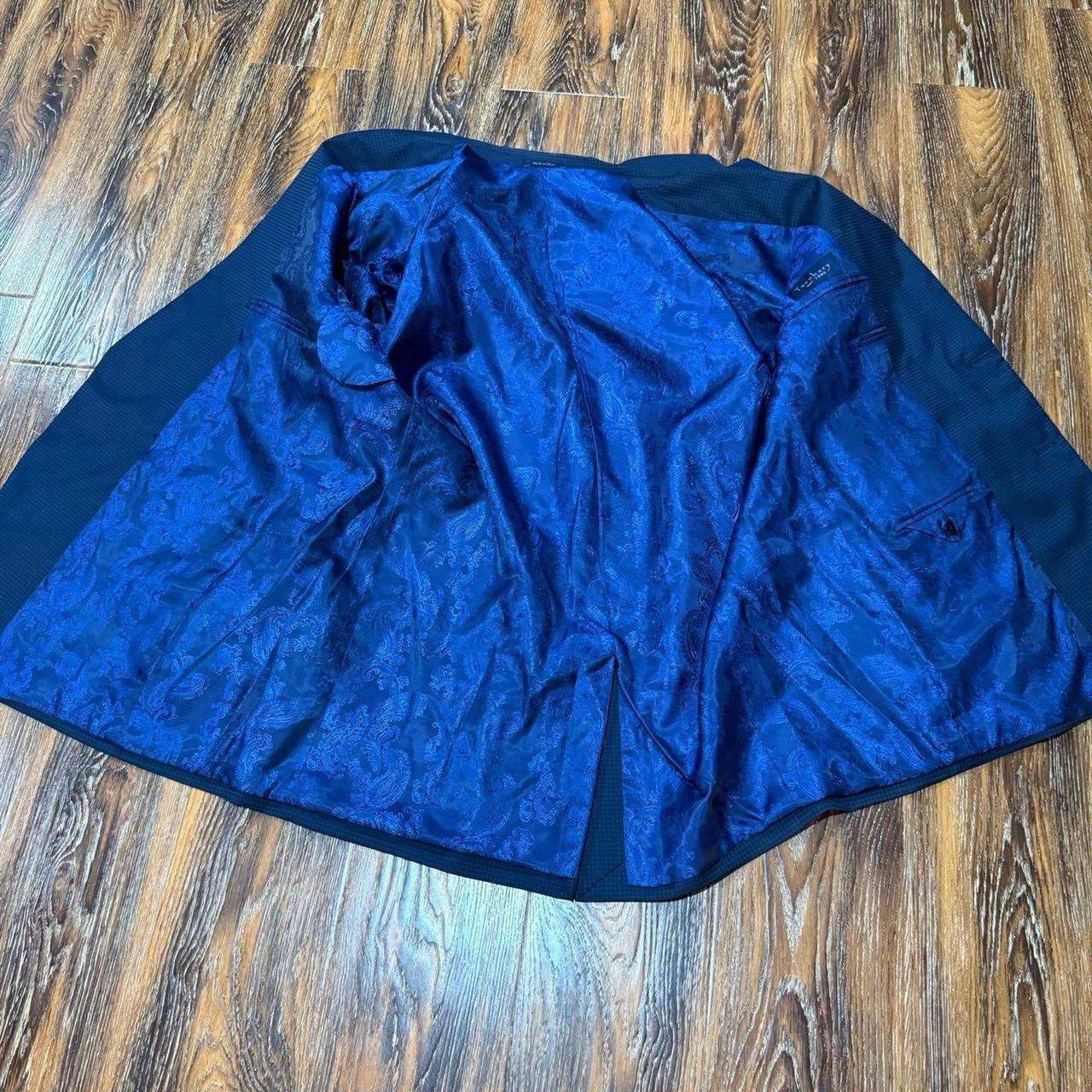 Source Unknown Men's Jacket - Blue - L – 100% Woo… - image 3