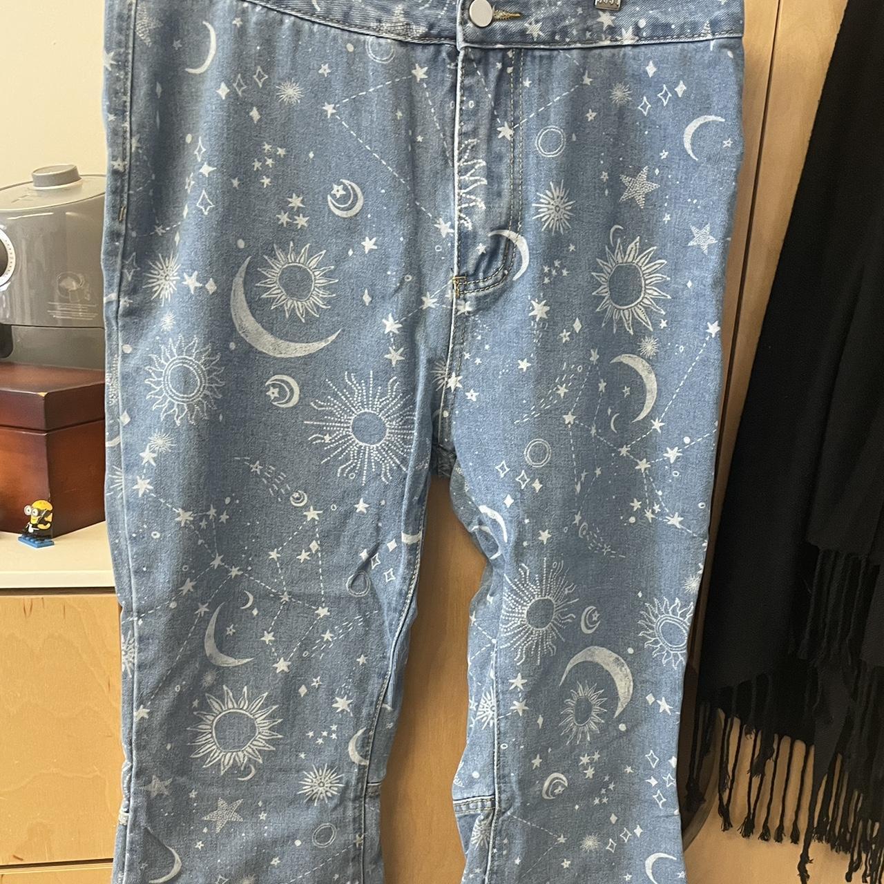 Cider Women's Blue Jeans Depop