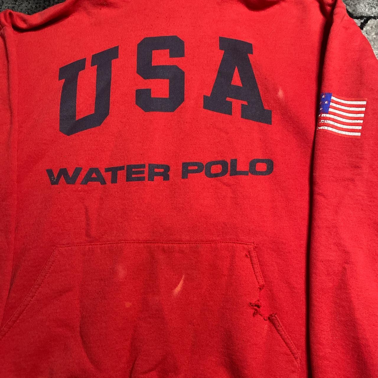 Usa water 2024 polo hoodie