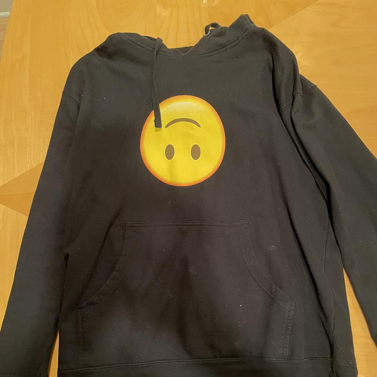 Backwards smile Anti Social Social Club hoodie Size... - Depop