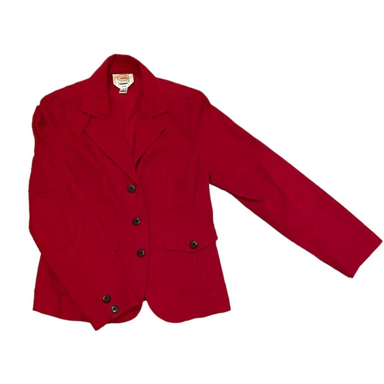 Talbots sales red blazer