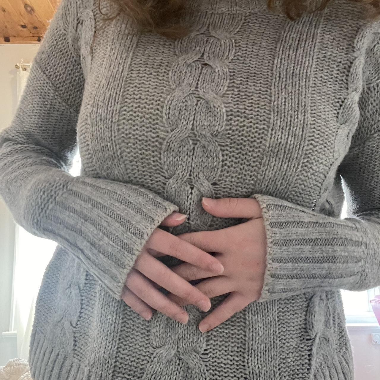 Cable knit sweater RORY GILMORE STYLE Depop