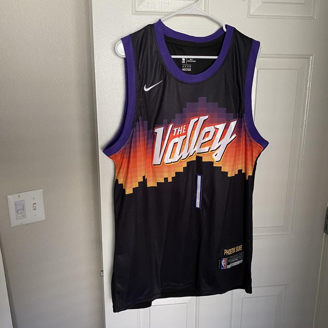 NBA Jersey shorts phoenix suns Size Large - Depop