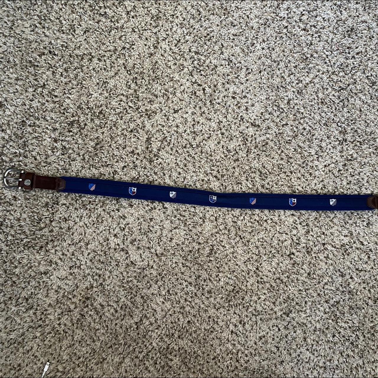 Southern Tide Men's Blue Belt Depop