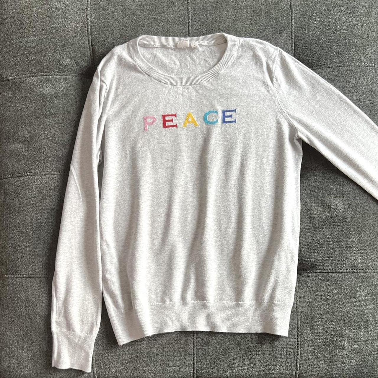 Gap deals peace sweater