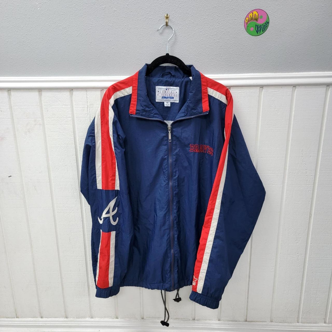 M(See Measurements) - Vintage Atlanta Braves Starter Jacket