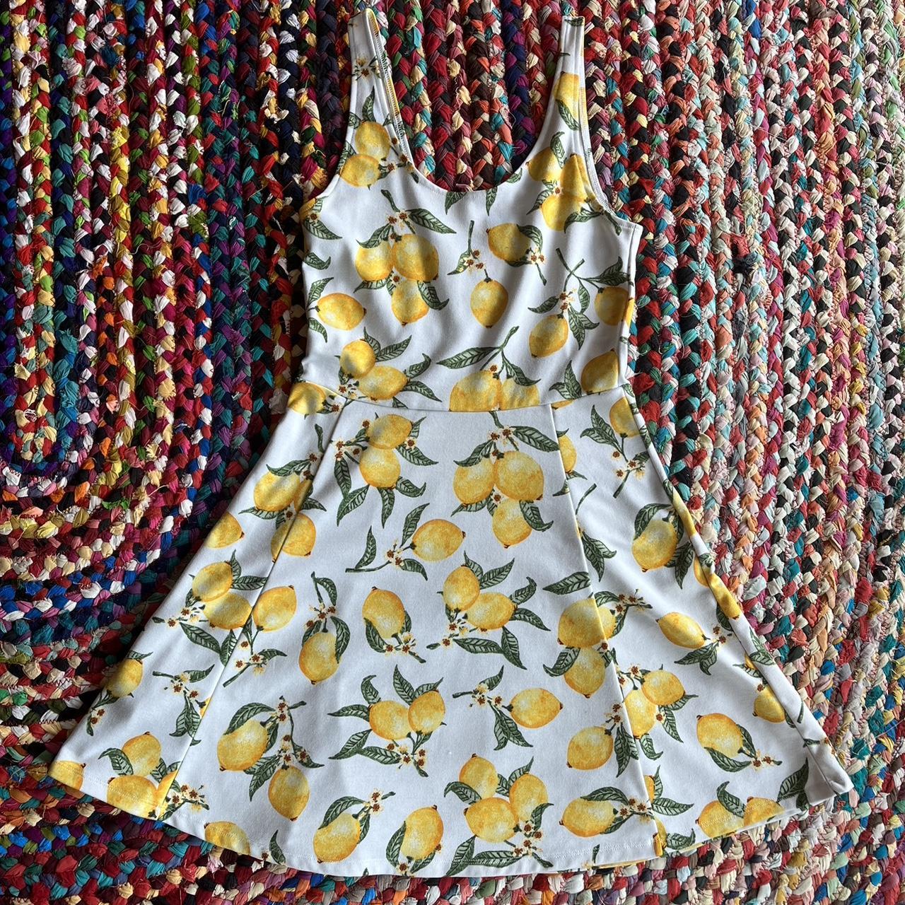 Lemon hot sale dress h&m