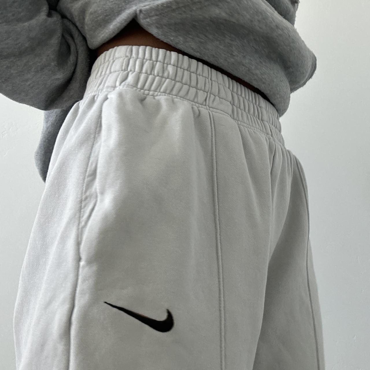 mens nike white sweatpants