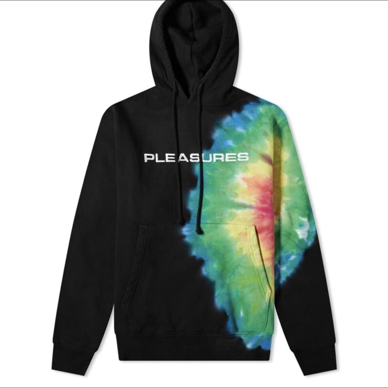 Pleasures tie hotsell dye hoodie