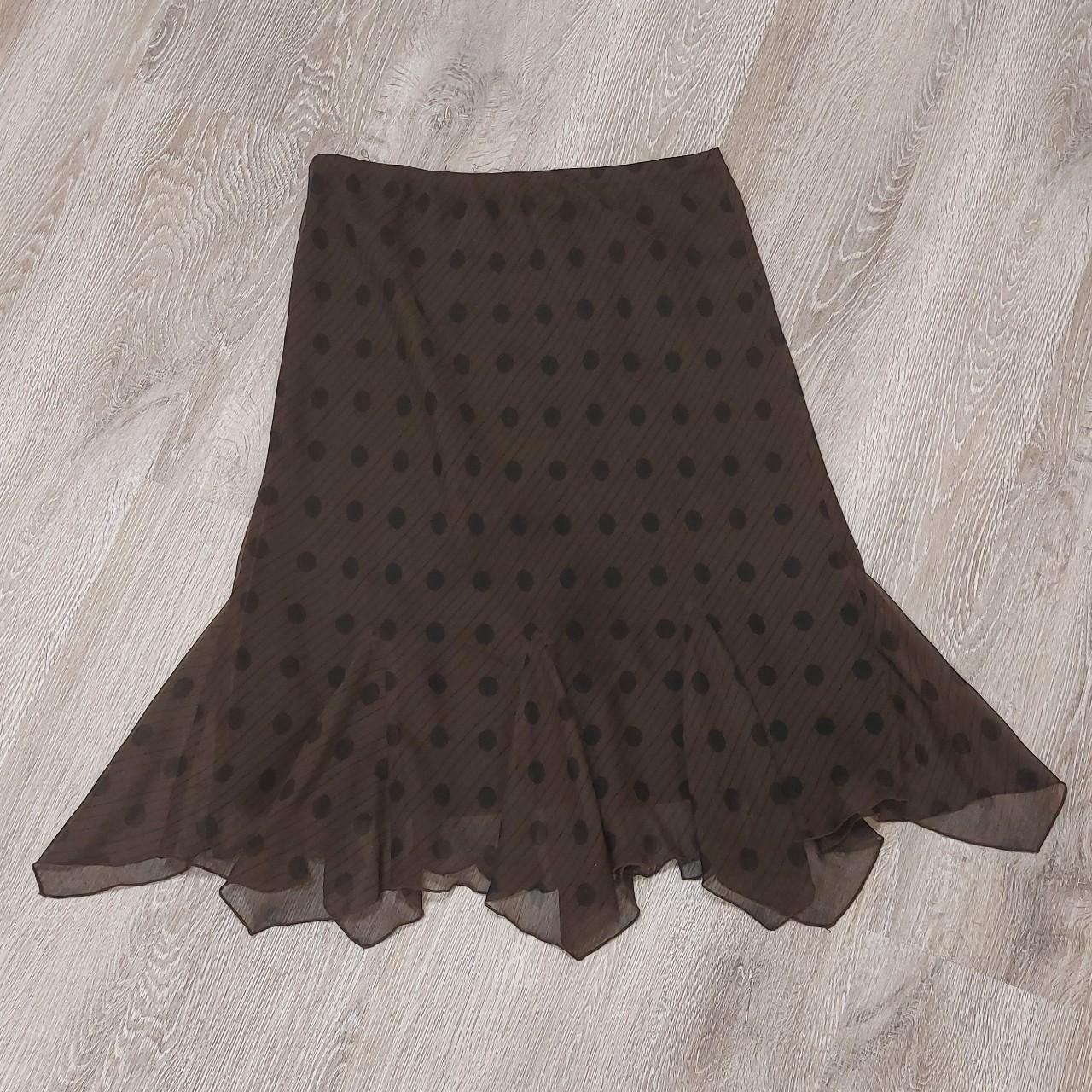 Cato Women's Brown and Black Skirt (2)
