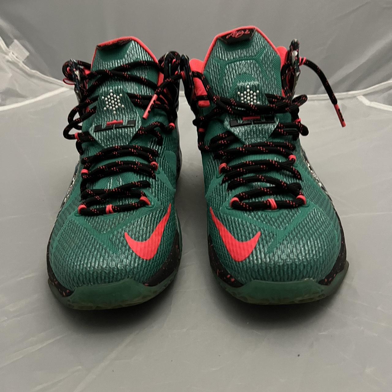 Lebron 12 xmas akron on sale birch