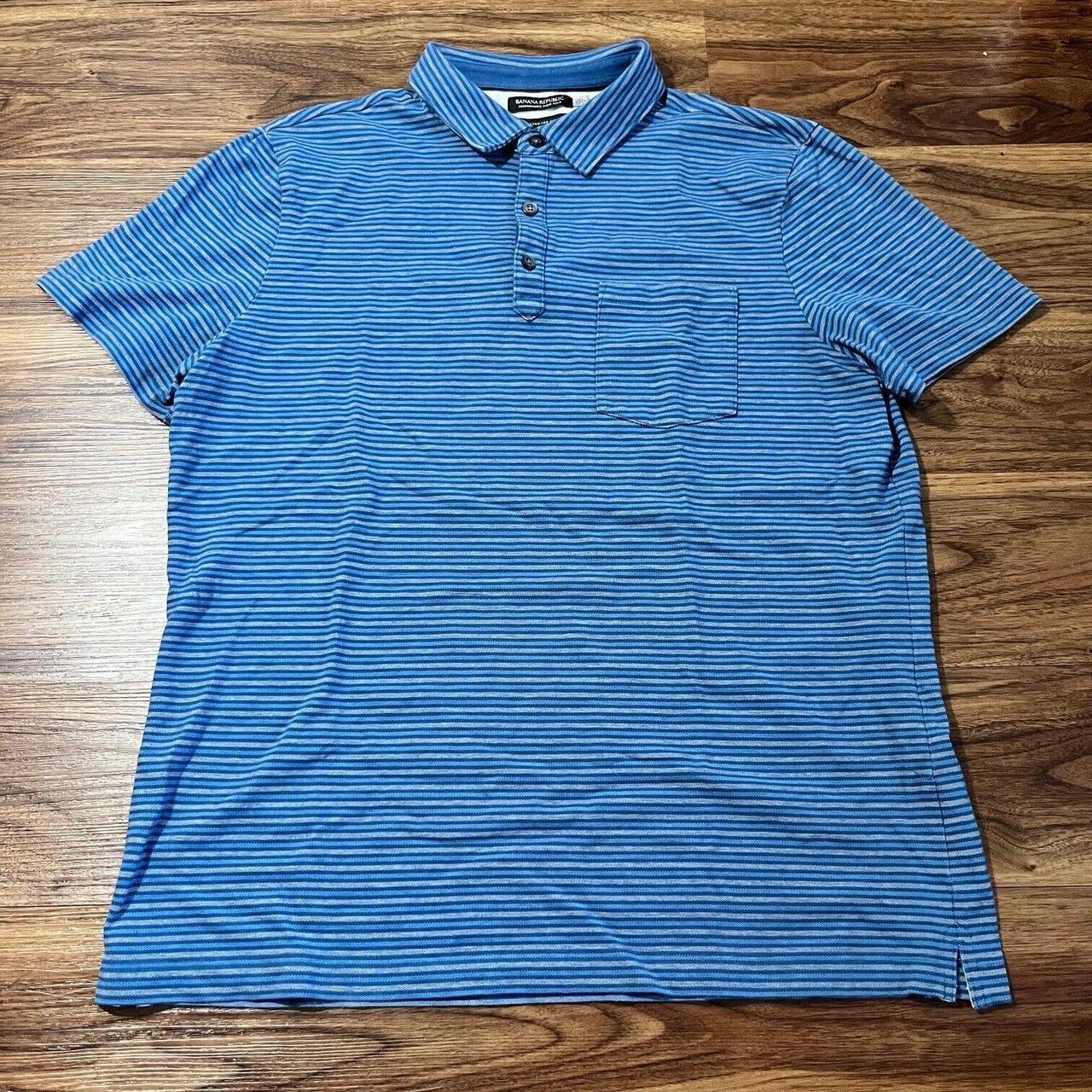 Banana Republic Performance Pique Polo BR Shirt Men