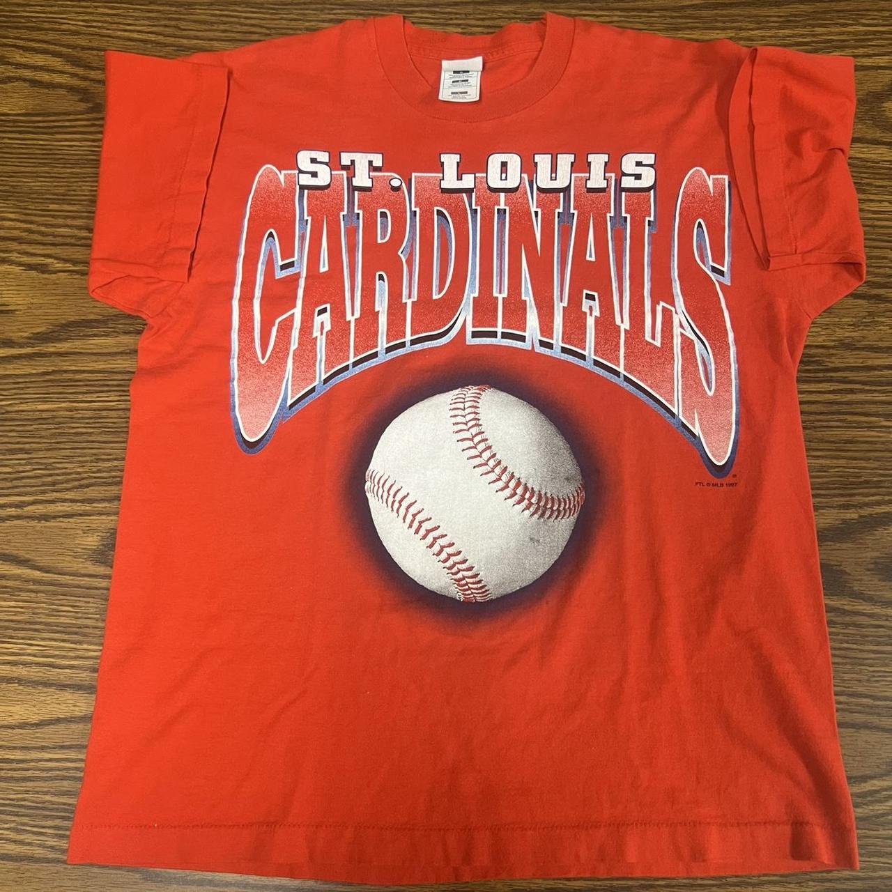 Vintage 90's St. Louis Cardinals Baseball T Shirt Size L