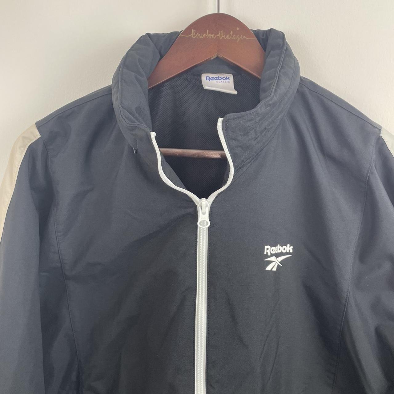 Reebok Classic waterproof windbreaker jacket. Full... - Depop