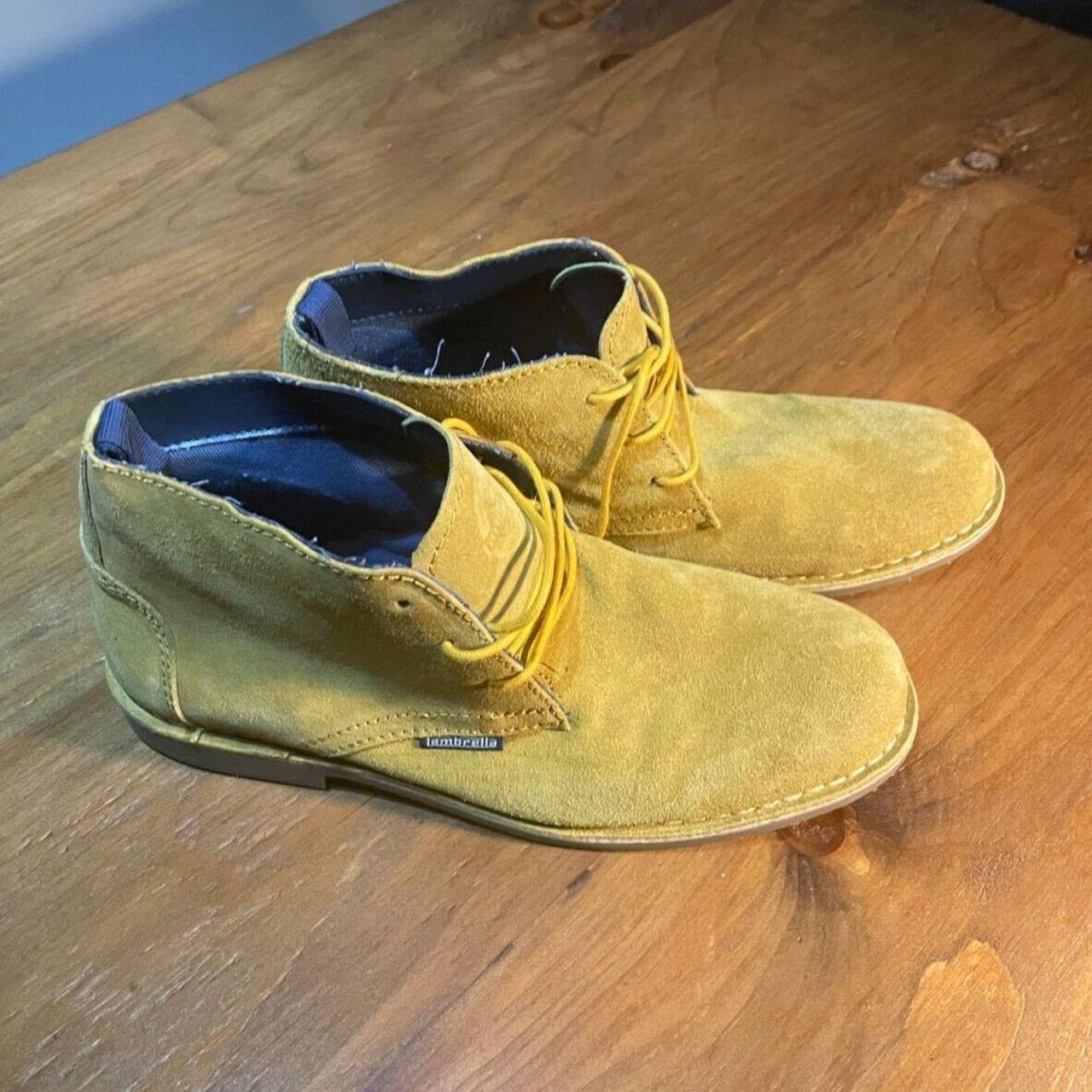 Mens Lambretta Sand Suede Ankle Boots Size Uk 9... - Depop