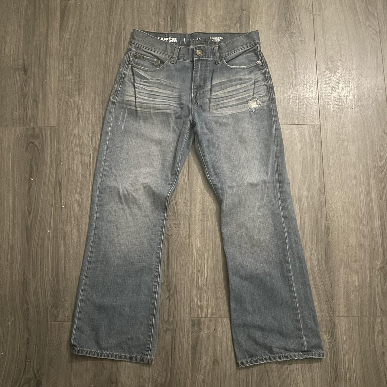 express bootcut jeans (size 33x30 in mens) like new... Depop