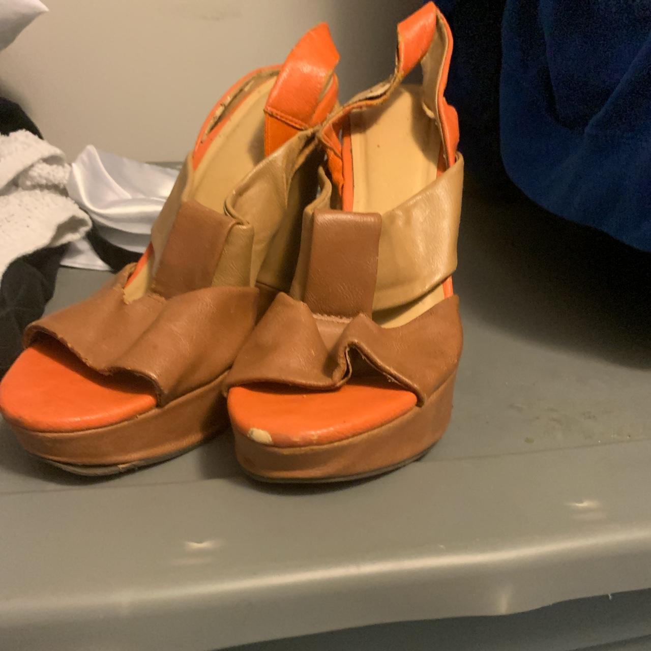 Kara Women's Tan and Orange Footwear